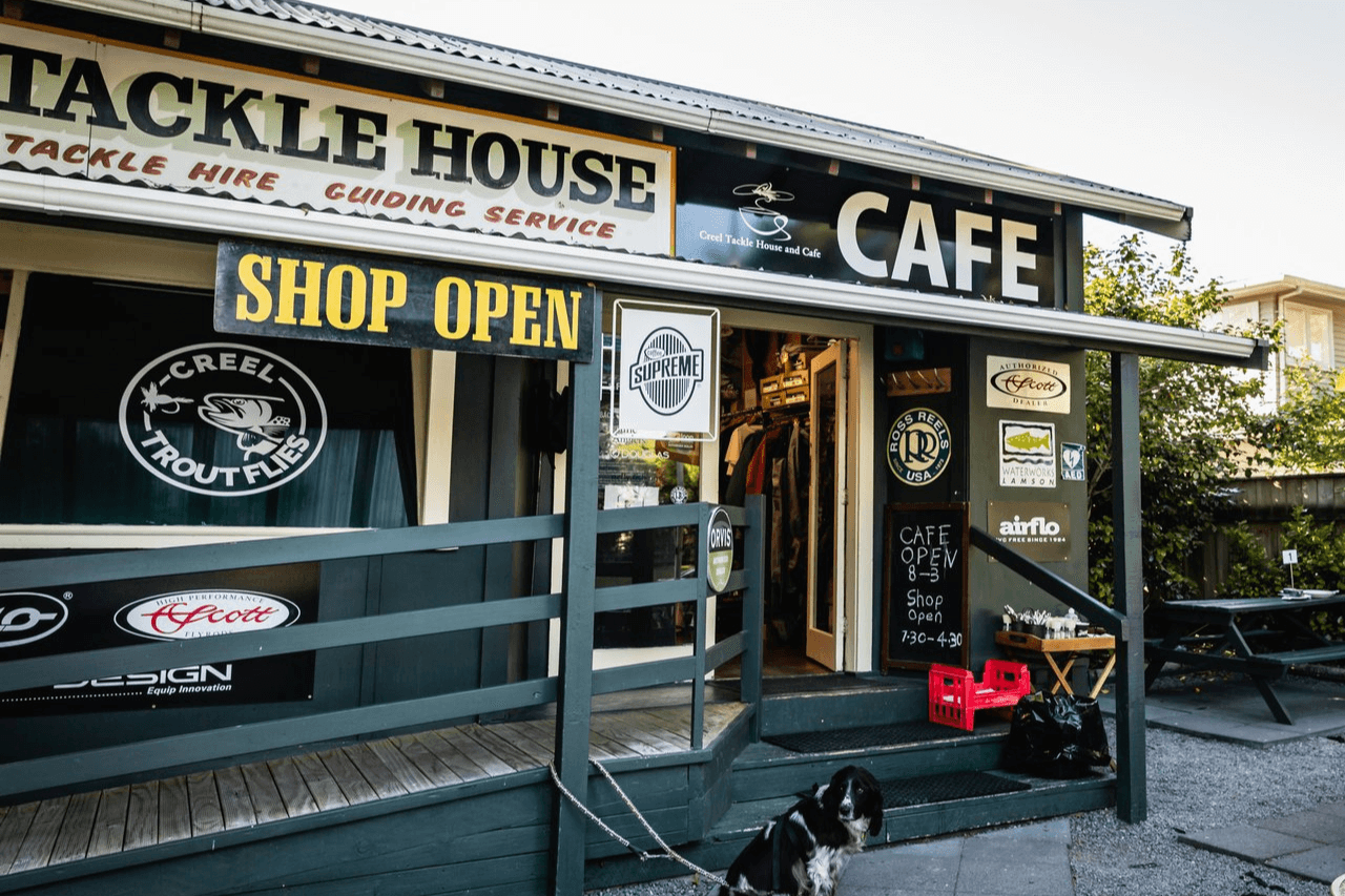 Aotearoa's oldest fly shop Creel Tackle House & Café Taupo Official