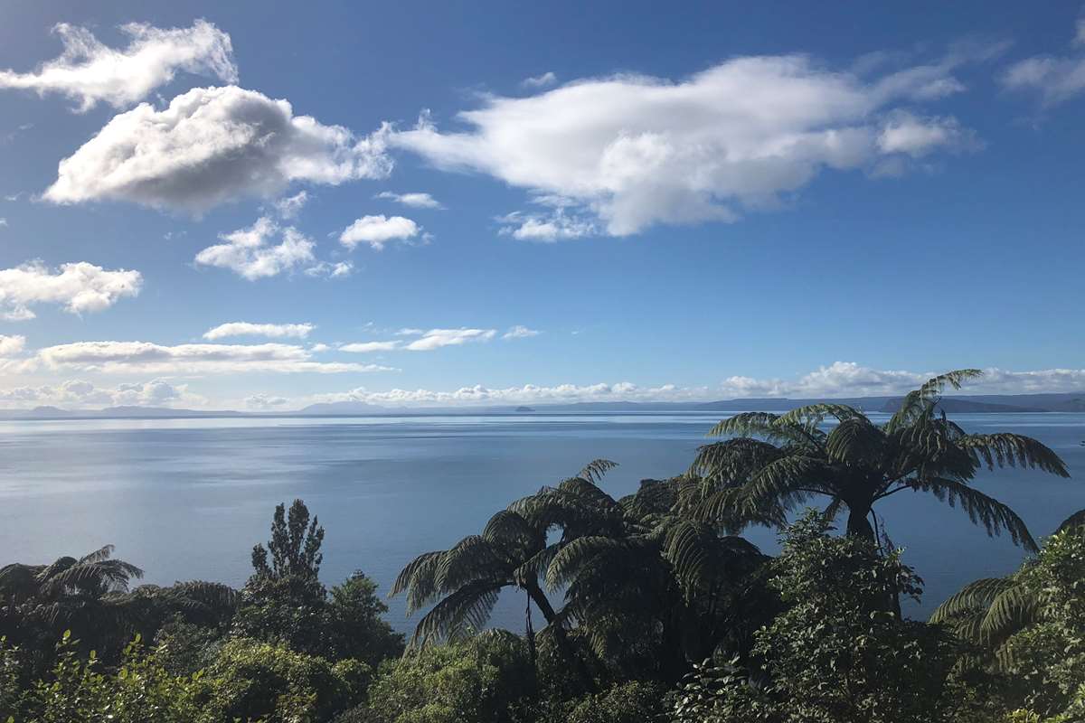 Kuratau Spring Lakeside Settlements Around Taupo - Kinloch, Kuratau, Omori, Pukawa ...