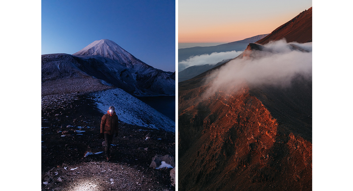 Sunrise at Mt Ngauruhoe in Tongariro National Park - Joel McDowell