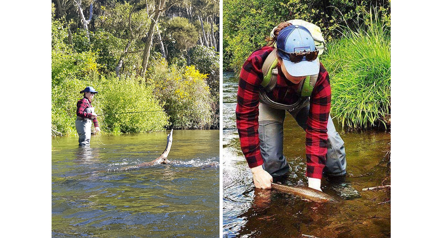 Fly Fishing Backcountry Taupo Turangi - Libby O'Brien