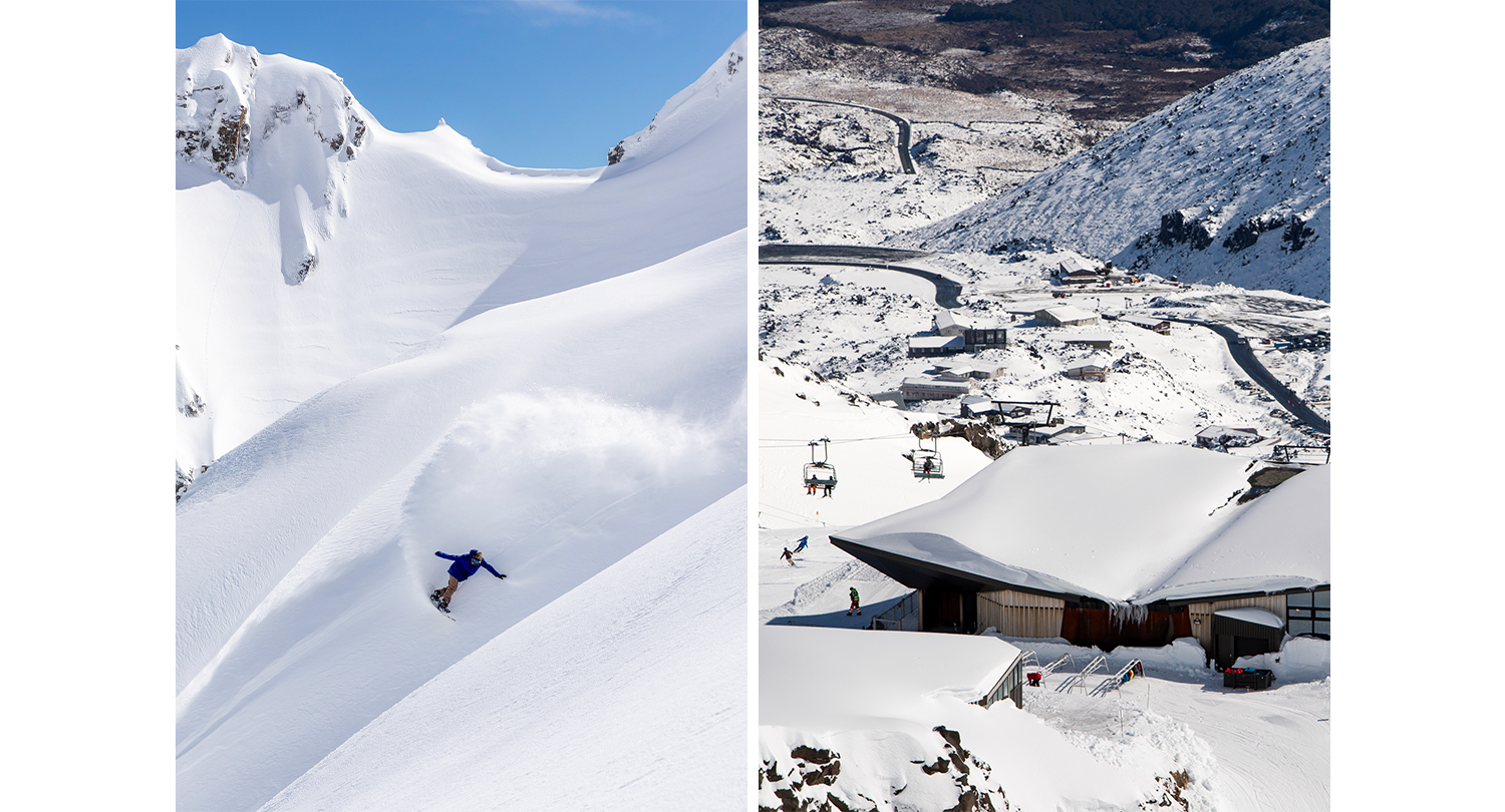 Mt Ruapehu ski field - Vaughan Brookfield