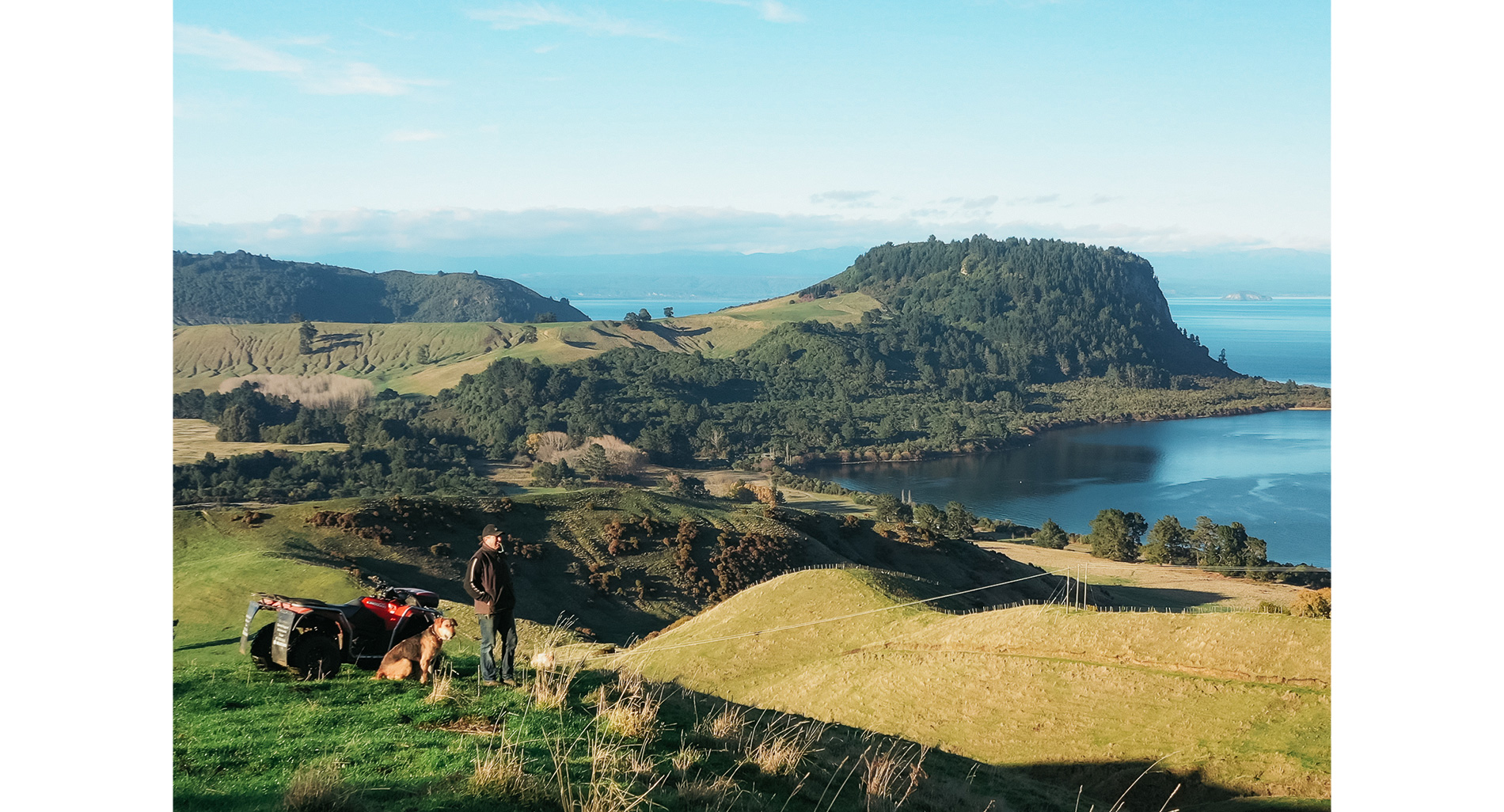 Aroha - James Cooper, Lakeman Brewing - Farming, Whakiapo Bay, Lake Taupo 