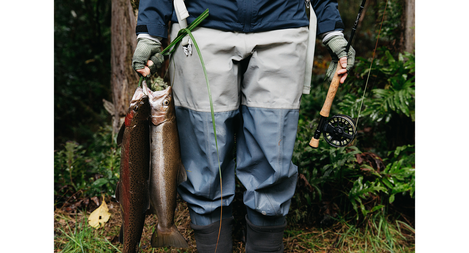 Aroha - Libby O'Brien, Fly fishing woman Taupo New Zealand - Catch