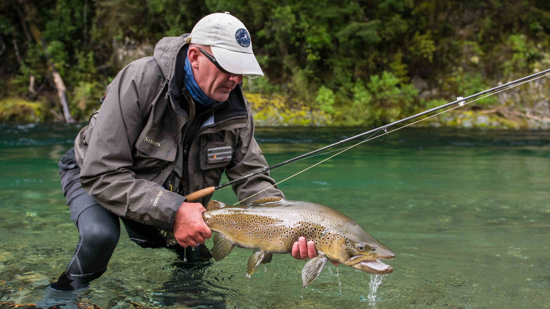 Sean Andrews - C3 Flies owner - fly fishing trout