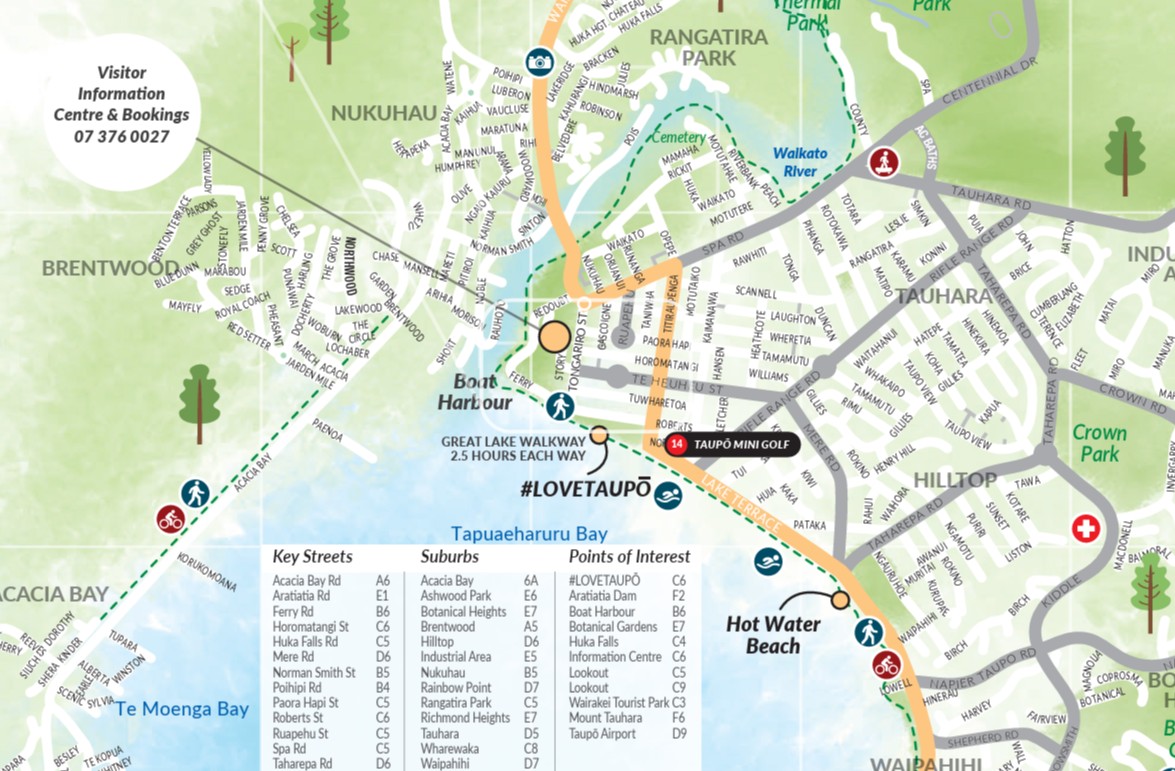 Maps & Guides | Taupo Official Website