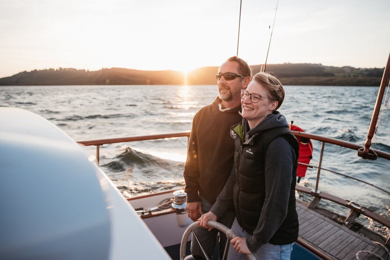 Taupo Sailing Adventures - Owners Dave and Jess