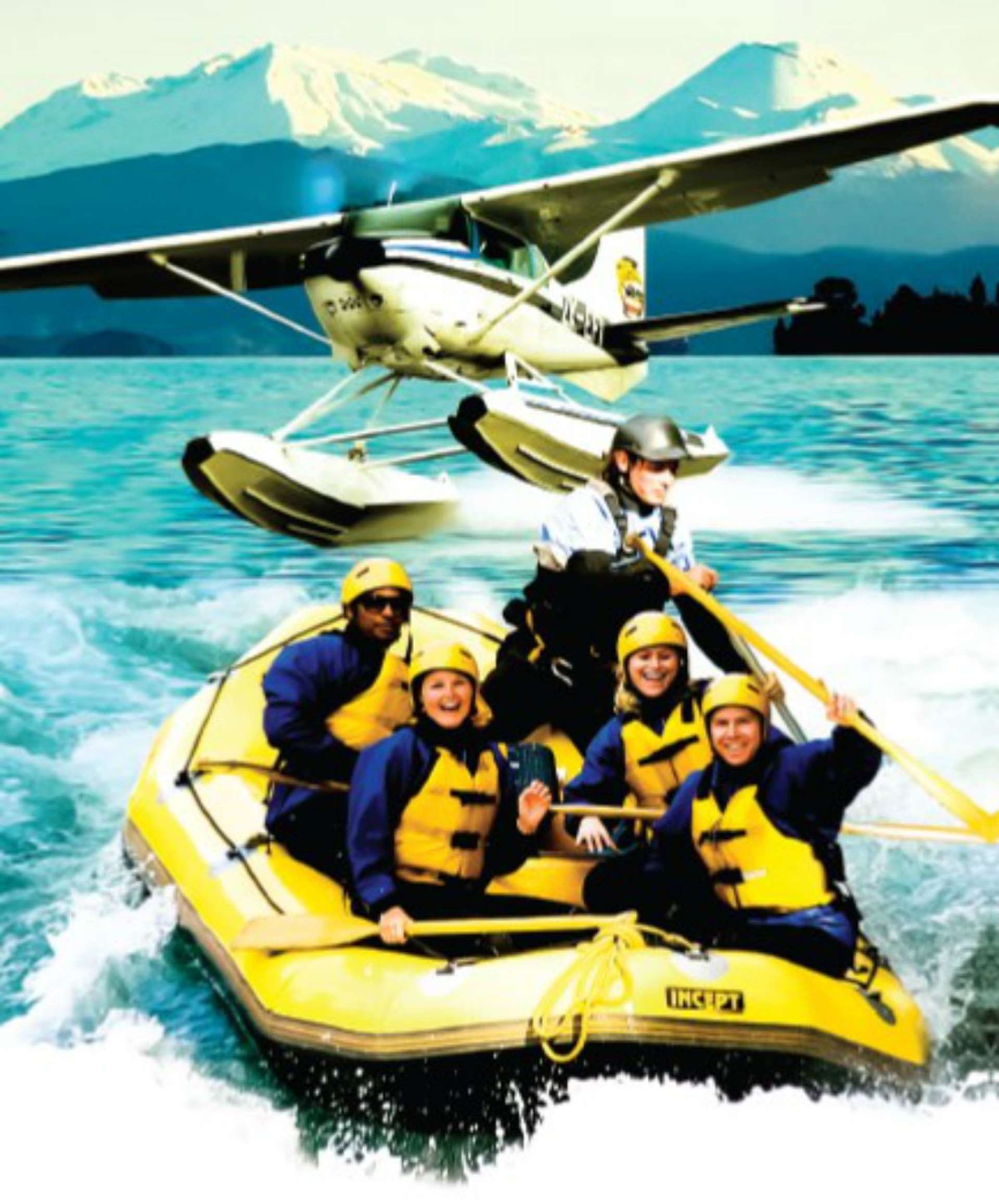 Fly n Raft Combo - Taupo's Floatplane & White Water Rafting | Taupo ...